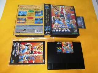 Neo Geo AES WORLD HEROES Neogeo AES SNK.
