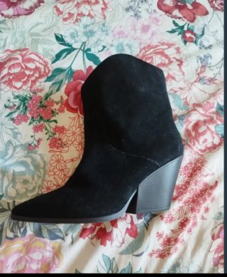 Botines piel ante H&M talla 41