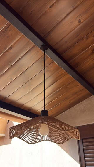 Panel sándwich NUEVO A ESTRENAR teja/madera