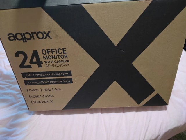 Monitor Pantalla 24° 75HZ AQPROX Ordenador HDMI PC