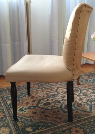 Coppia Di Poltroncine Da Camera Vintage raso