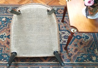 Coppia Di Poltroncine Da Camera Vintage raso