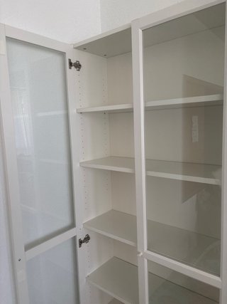 Estantería Billy con puertas Oxberg Blanca