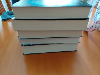 Lote de 5 libros de bolsillo.