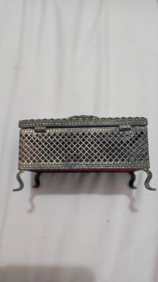 ✅Joyero Vintage Malla ,tipo Nácar Años 50