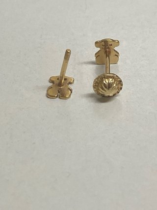 Pendientes Oro Tous 18K Oso