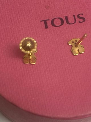 Pendientes Oro Tous 18K Oso