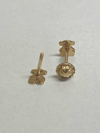 Pendientes Oro Tous 18K Oso