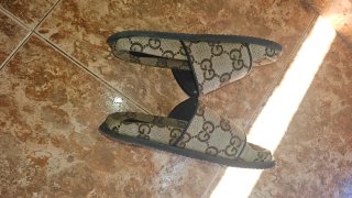 Sandalias Gucci Beige y Marrón