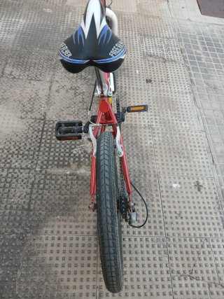 Bicicleta infantil 20 roja