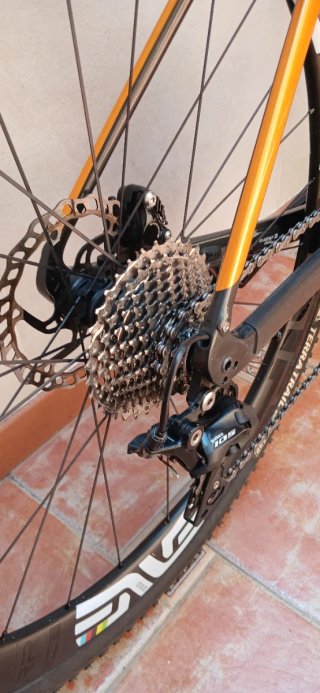 Bicicleta Trek Gravel Naranja/Gris