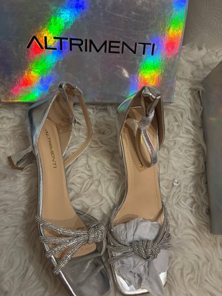 Sandalias ALTRIMENTI Plataforma Tacón Strass