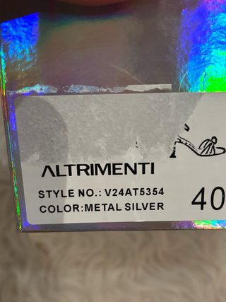 Sandalias ALTRIMENTI Plataforma Tacón Strass