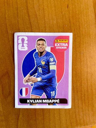 Cromo Panini Kylian Mbappé