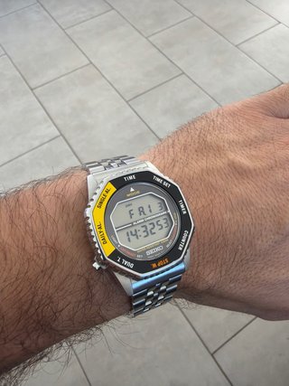 Reloj Seiko Rotocall Cronógrafo Alarma