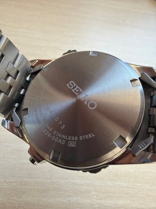 Reloj Seiko Rotocall Cronógrafo Alarma