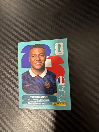 Cromo Kylian Mbappé Mundial 2026
