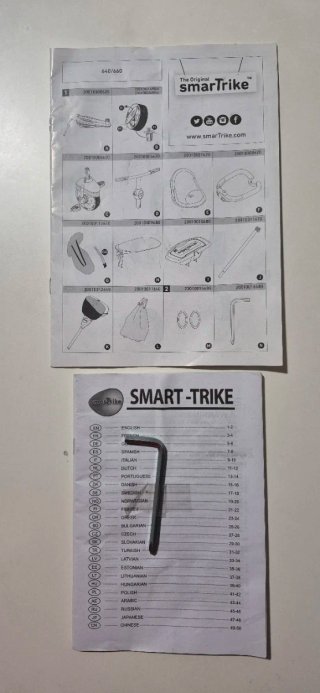 Triciclo smarTrike 4 en 1 evolutivo