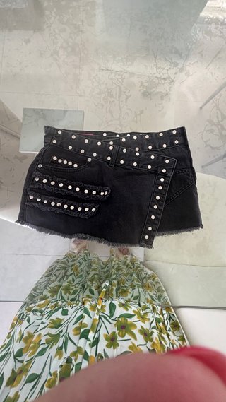 Falda pantalón negra Stradivarius One Dilema