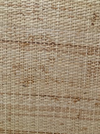 Armario modular vintage bambú/mimbre
