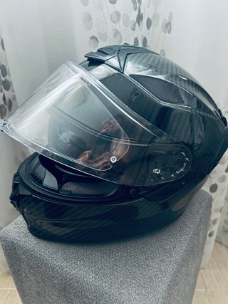 Casco integral 130R Kashima Carbon Negro talla S