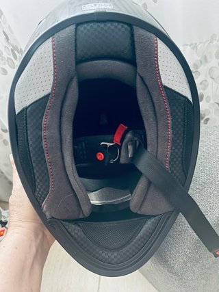 Casco integral 130R Kashima Carbon Negro talla S