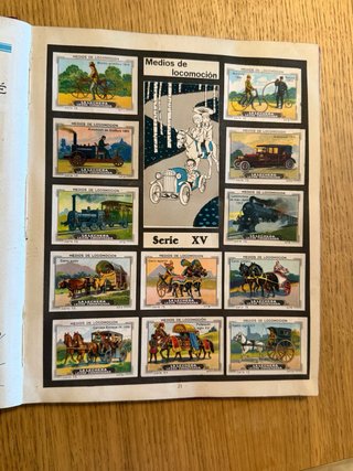 Álbum Cromos Nestlé Tomo I Rojo 1930