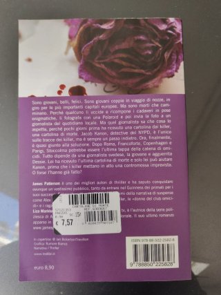 Cartoline di morte libro di James Patterson