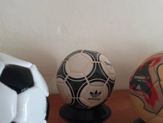 Mini palloni da calcio da collezione