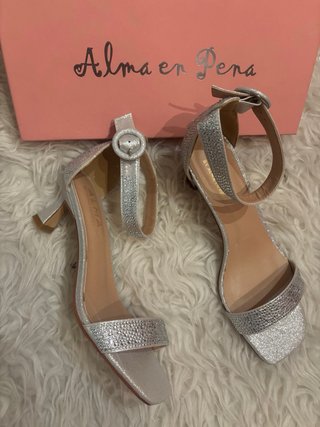 Sandalias Alma en Pena Plataforma Brillantes