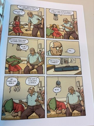 Cómic La familia musical de Paco Roca