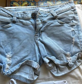 Lotto 7 shorts pantaloncini pinocchietti estivi