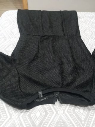 Vestido negro invierno