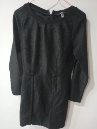 Vestido negro invierno