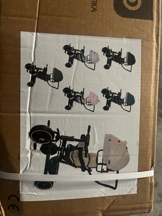 Triciclo Chipolino Pulse para bebé nuevo a estrena
