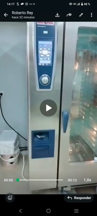 Horno Rational 201 a gas