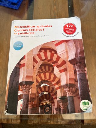 MATEMÁTICAS APLICADAS A LAS CIENCIAS SOCIALES I