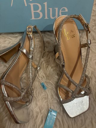 Sandalias Alma Blue Plata