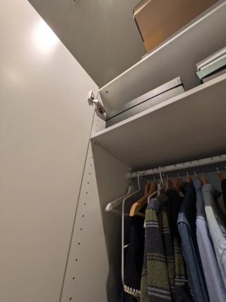 Armario 3 puertas Ikea Pax blanco con espejo