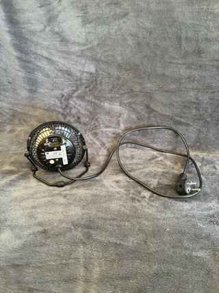 Mini ventilador negro
