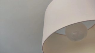 Conjunto 2 lámparas rosa y blanco