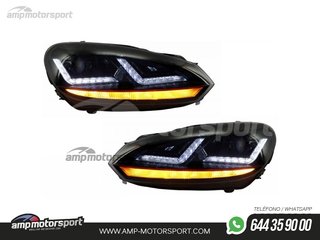 FAROS DELANTEROS OSRAM FULL LED PARA VOLKSWAGEN GOLF 6 2008-2012