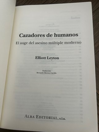 Cazadores de Humanos - Elliott Leyton