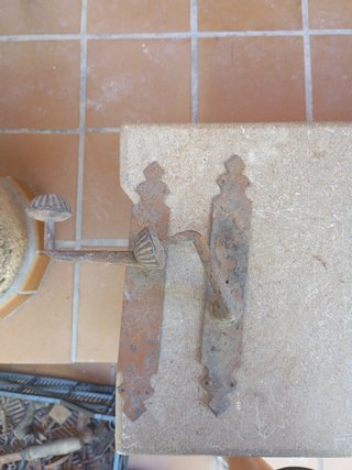 Pomos Puertas Antiguas Hierro Forjado