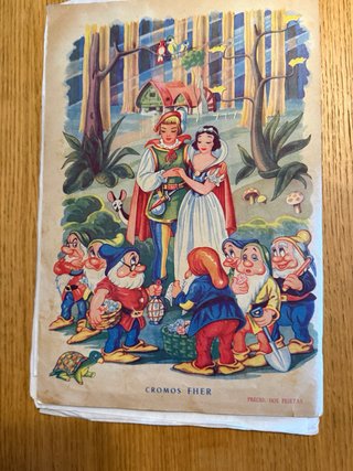 Álbum Blanca Nieves y 7 Enanitos Fher 1951