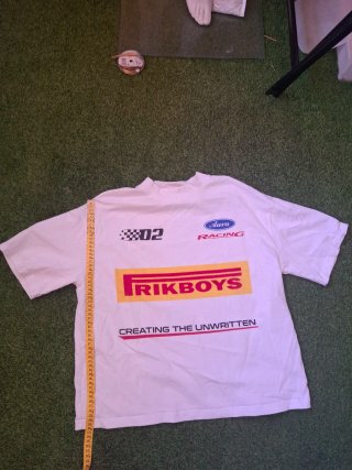 Camiseta Frikboys Racing Blanca