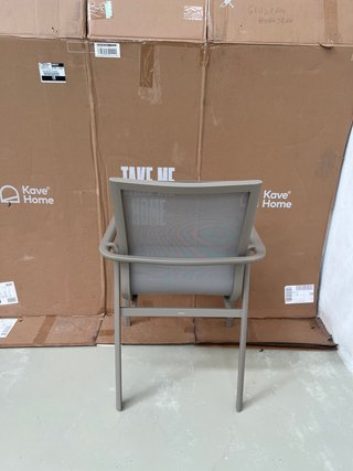 Sedia Kave Home Canea Tex Grigia