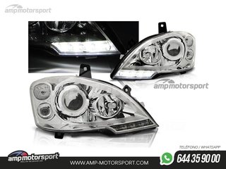 FAROS DELANTEROS LUZ DIURNA LED REAL DRL PARA MERCEDES VITO W639 2010-2014