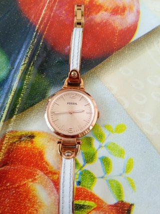 Orologio Fossil Oro Bianco