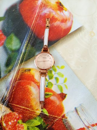 Orologio Fossil Oro Bianco